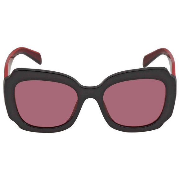 Sale! Ladies Prada Mirrored Red Sunglasses